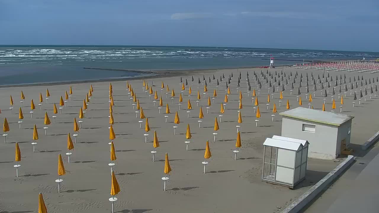 Webcam en direct Grado : Vues sur la plage et l’aquapark en temps réel