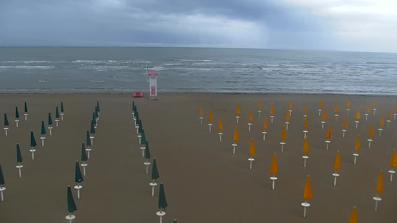 Webcam en direct Grado : Vues sur la plage et l’aquapark en temps réel