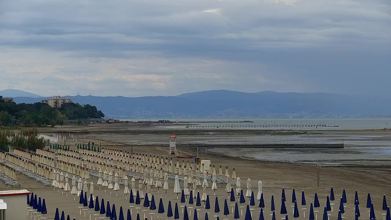Webcam en direct Grado : Vues sur la plage et l’aquapark en temps réel