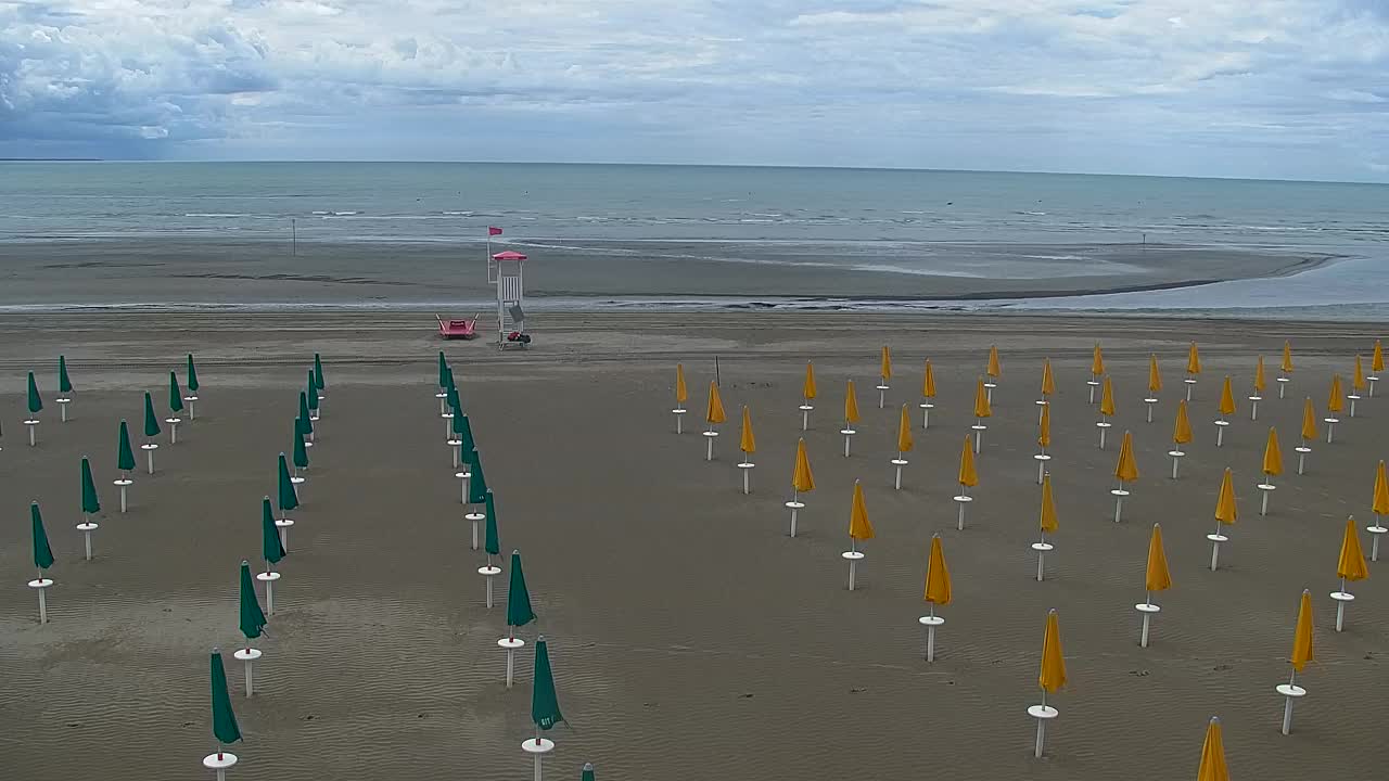 Webcam Live Grado: Vista sulla spiaggia e sull’acquapark in tempo reale