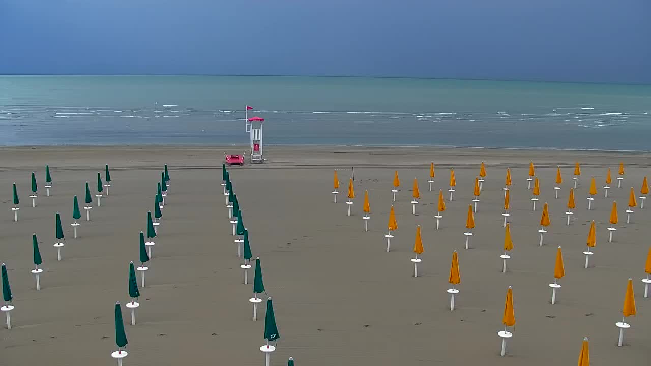 Webcam Live Grado: Vista sulla spiaggia e sull’acquapark in tempo reale