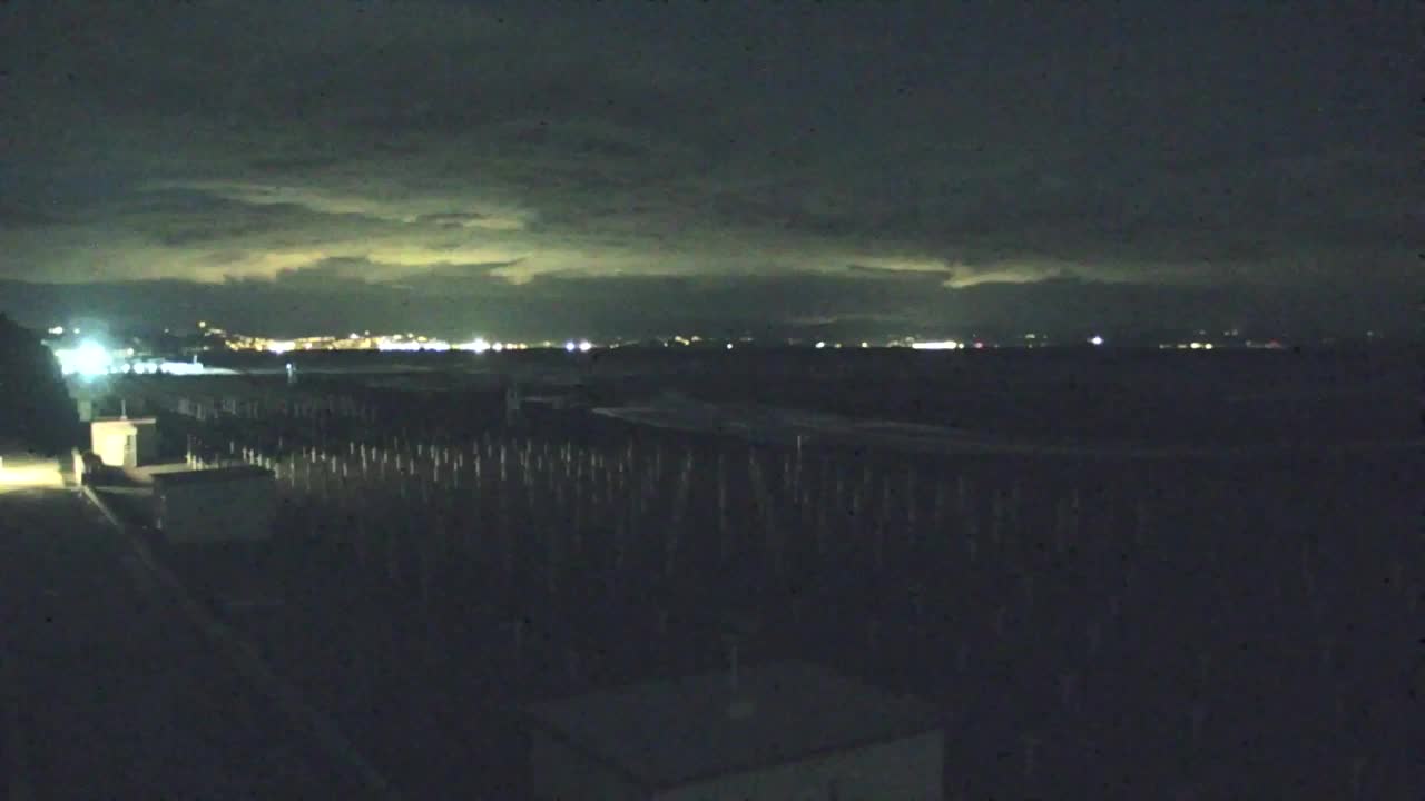 Webcam en direct Grado : Vues sur la plage et l’aquapark en temps réel