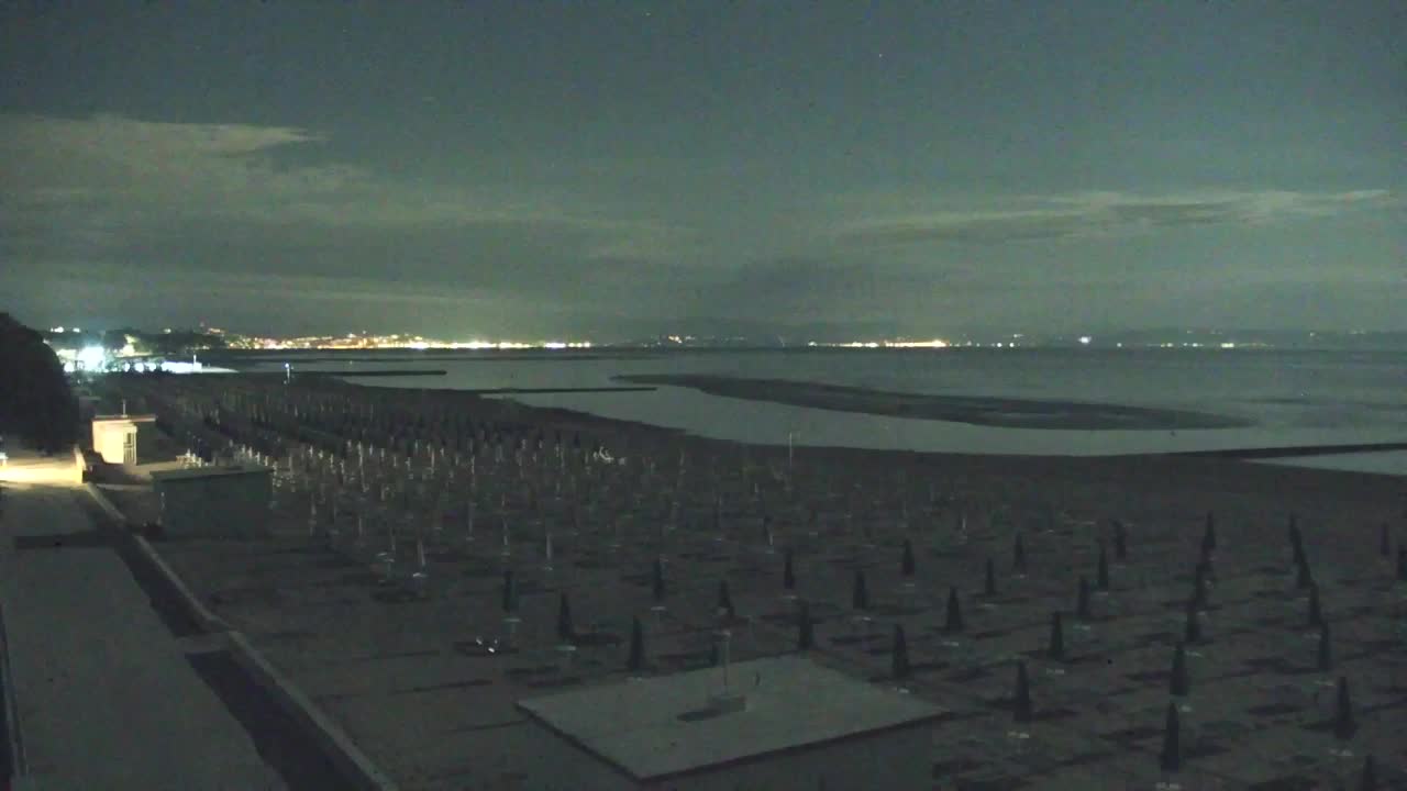 Webcam Live Grado: Vista sulla spiaggia e sull’acquapark in tempo reale