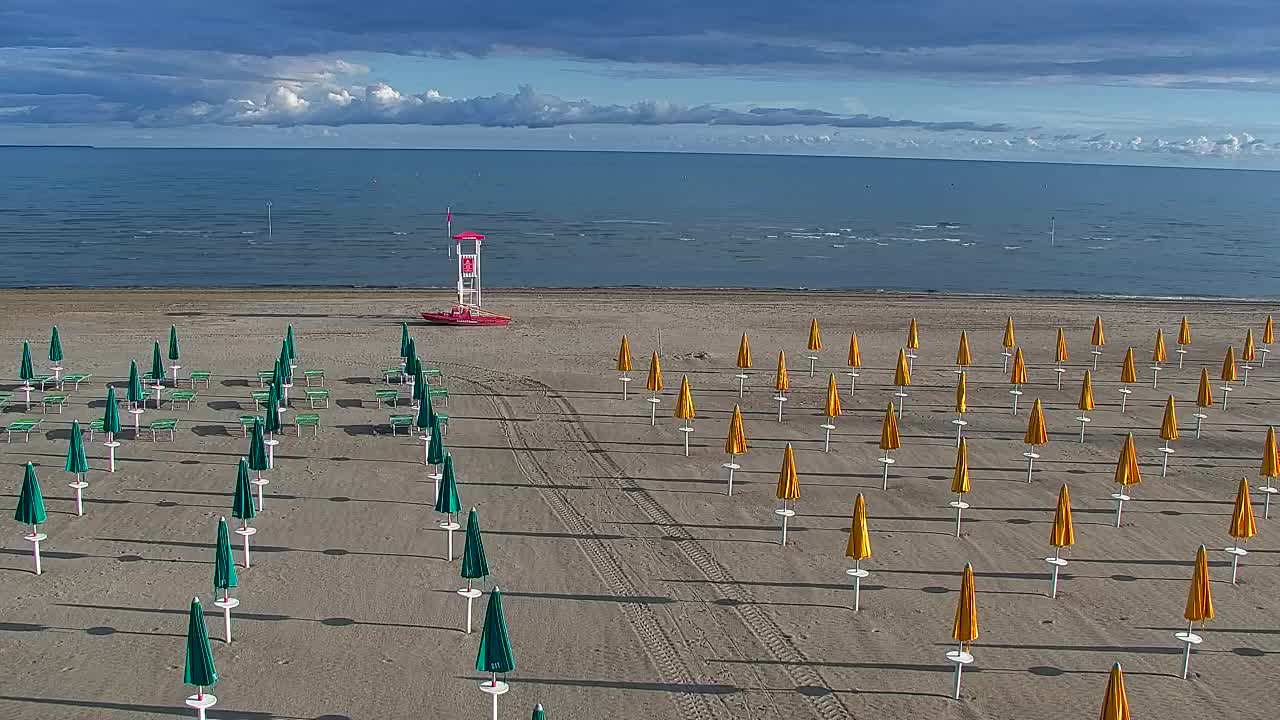 Webcam Live Grado: Vista sulla spiaggia e sull’acquapark in tempo reale