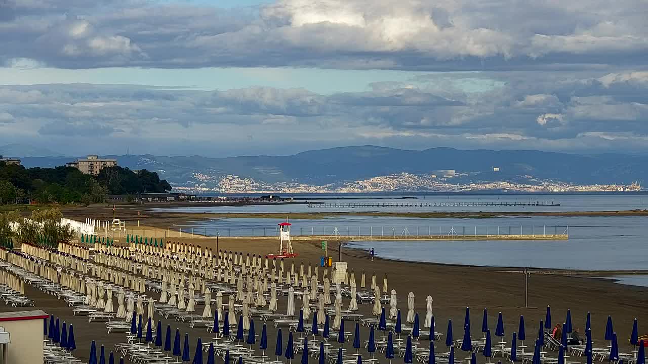 Webcam Live Grado: Vista sulla spiaggia e sull’acquapark in tempo reale