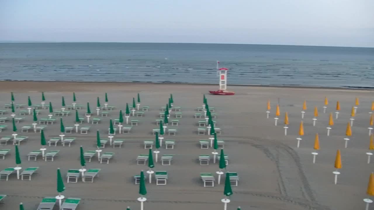 Webcam Live Grado: Vista sulla spiaggia e sull’acquapark in tempo reale