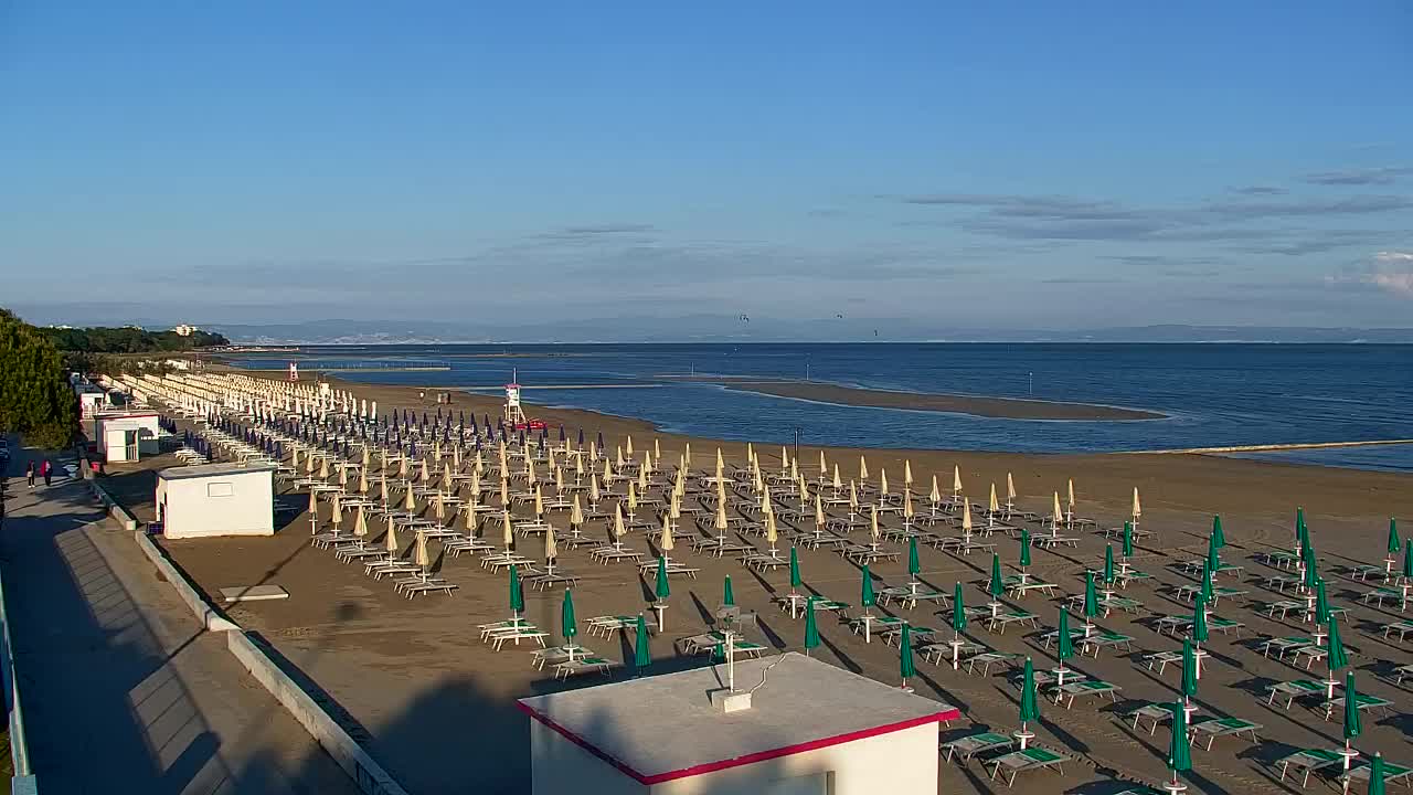 Webcam en direct Grado : Vues sur la plage et l’aquapark en temps réel