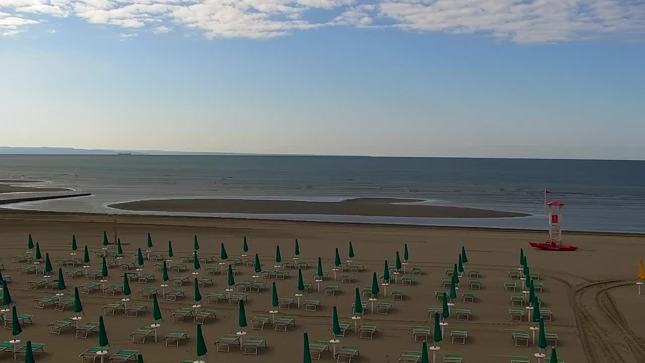 Grado Beach and Aquapark Views in Real Time