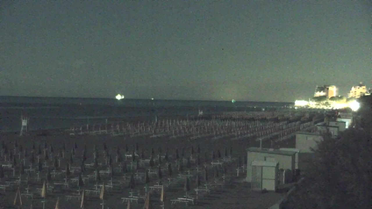 Grado Beach and Aquapark Views in Real Time