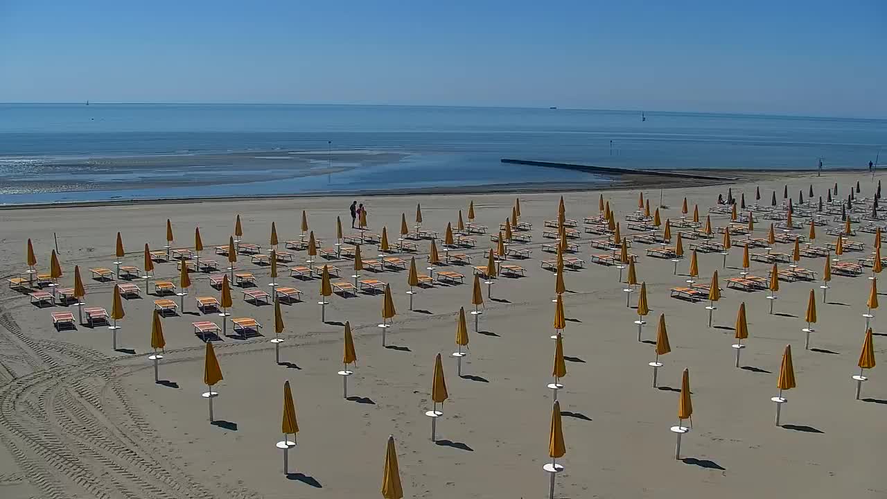 Webcam en direct Grado : Vues sur la plage et l’aquapark en temps réel