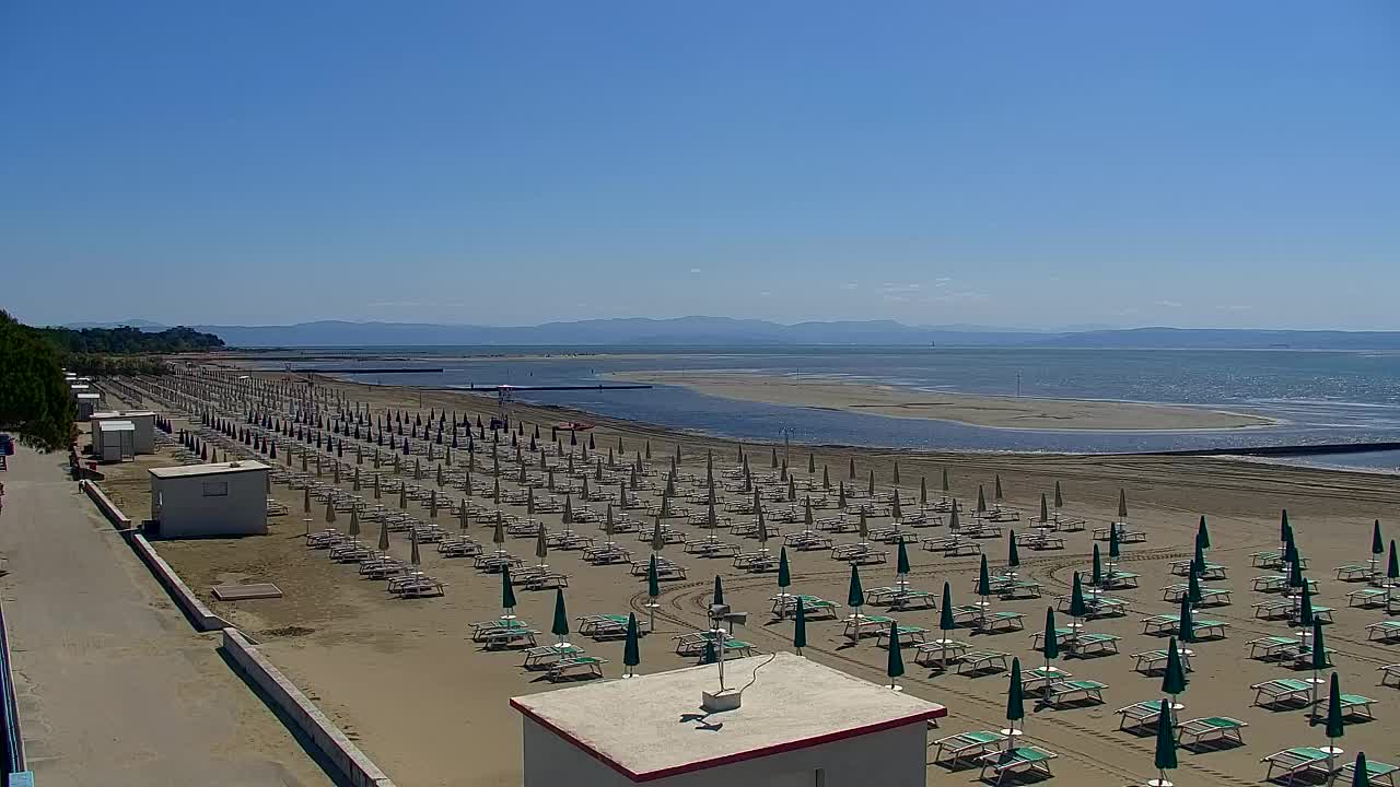 Kamera uživo Grado Plaža i Akvapark Uživo