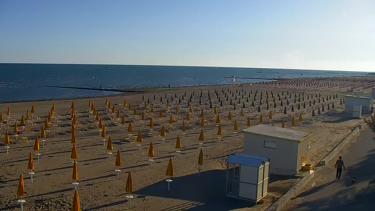 Webcam Live Grado: Vista sulla spiaggia e sull’acquapark in tempo reale