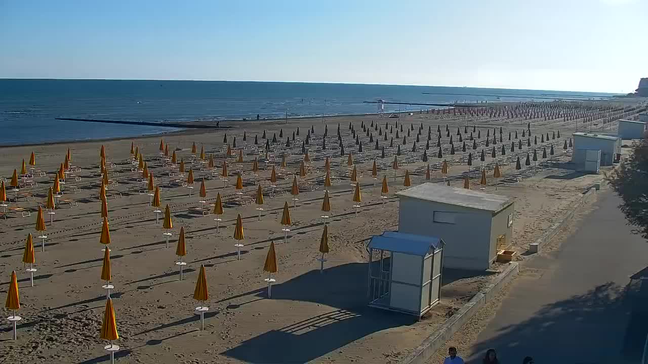 Grado Beach and Aquapark Views in Real Time
