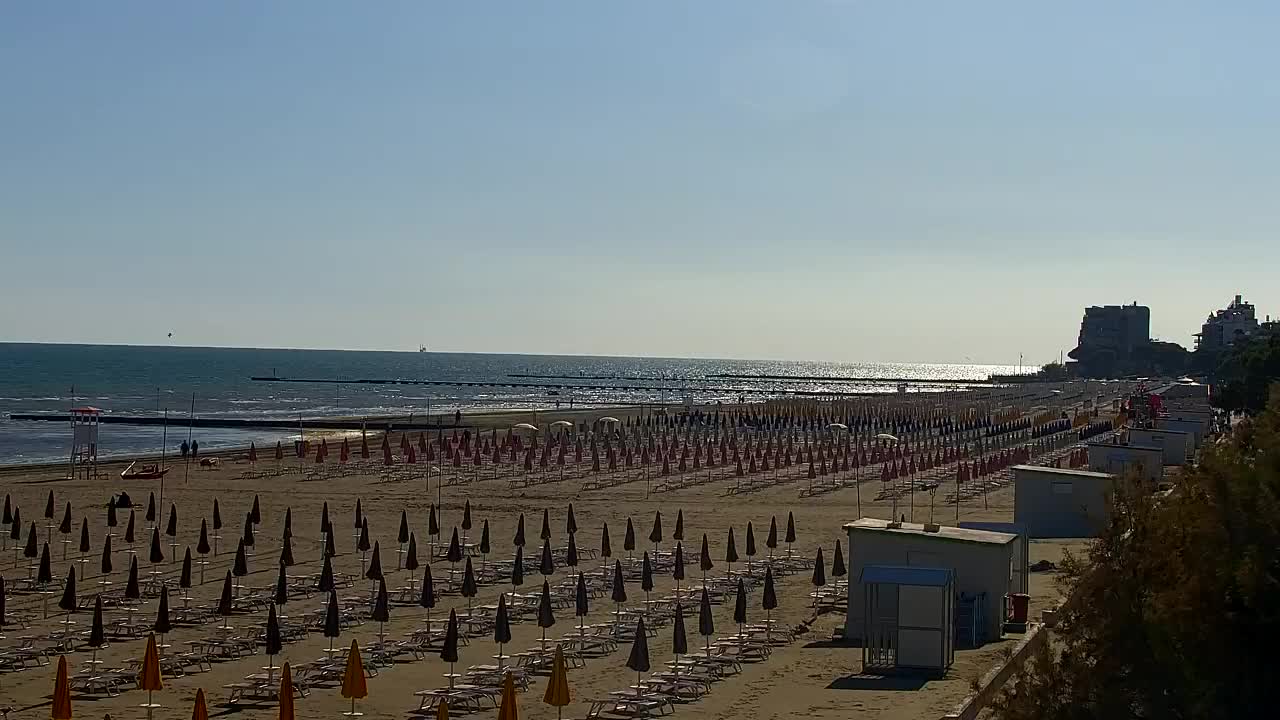 Grado Beach and Aquapark Views in Real Time