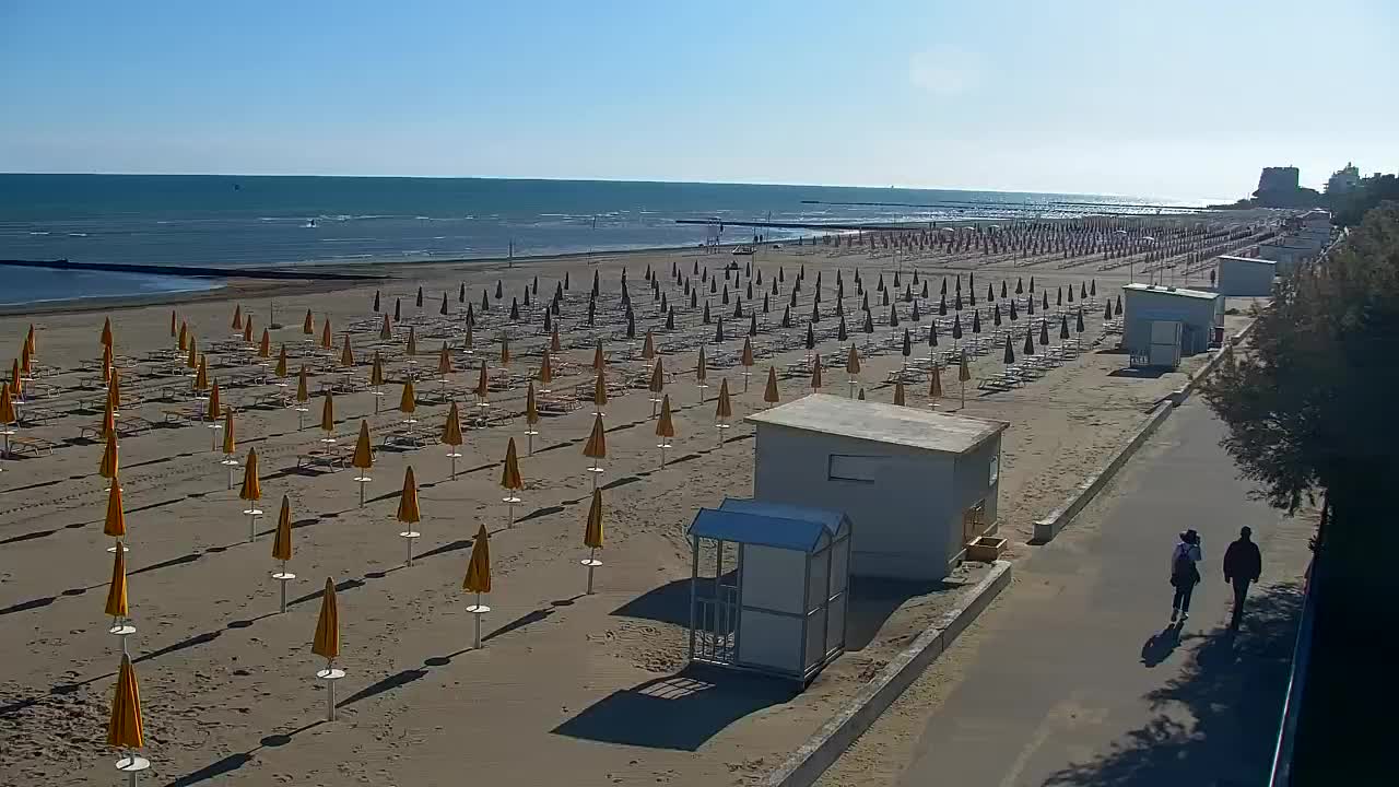 Grado Beach and Aquapark Views in Real Time