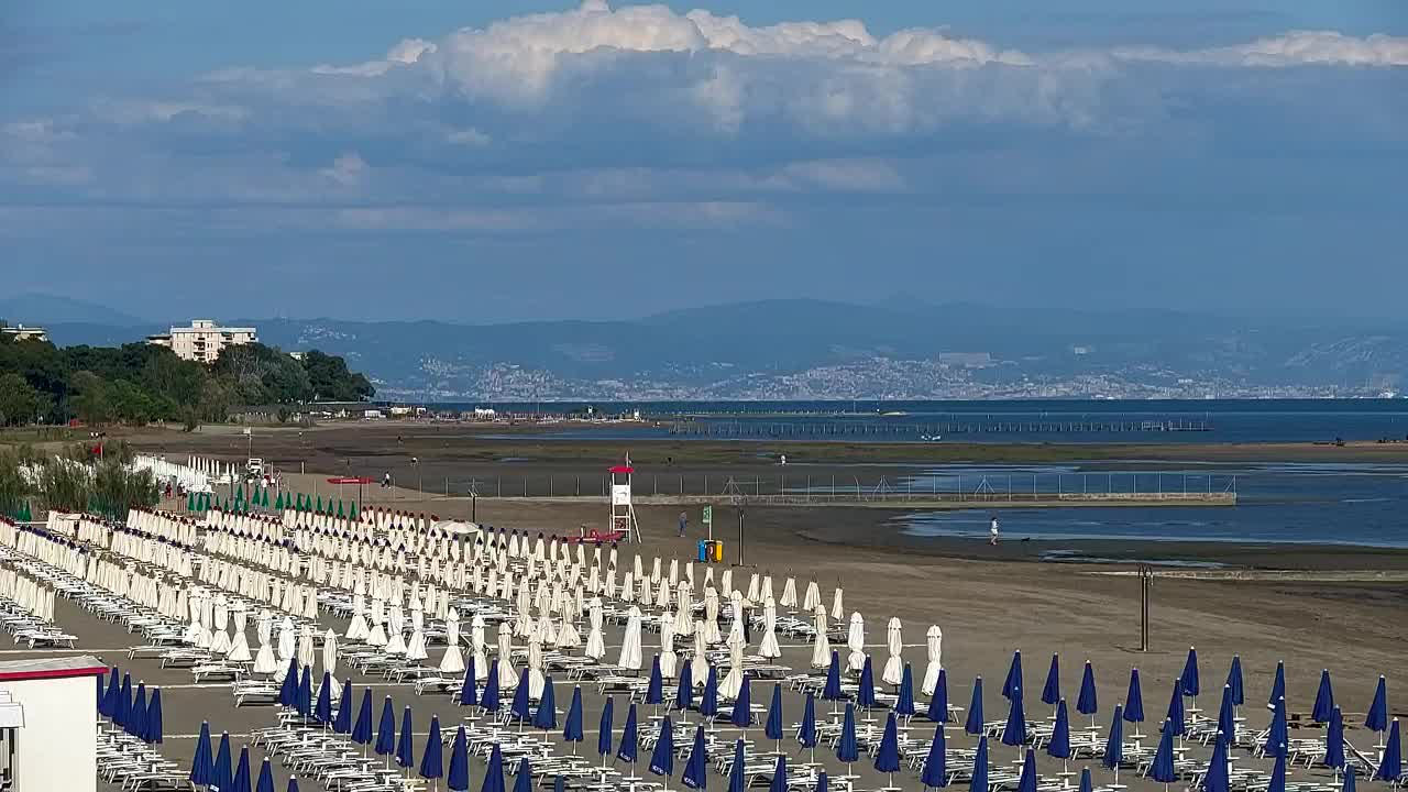 Webcam en direct Grado : Vues sur la plage et l’aquapark en temps réel