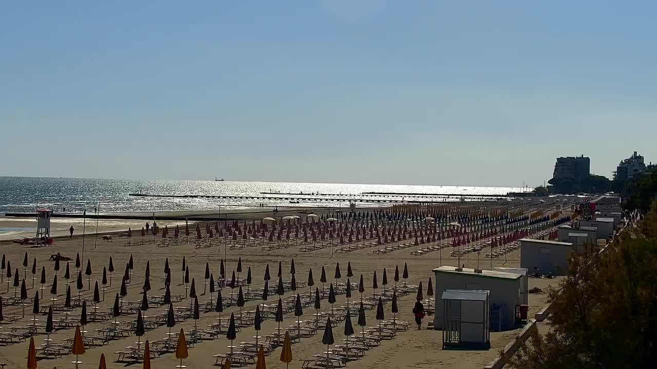 Webcam en direct Grado : Vues sur la plage et l’aquapark en temps réel