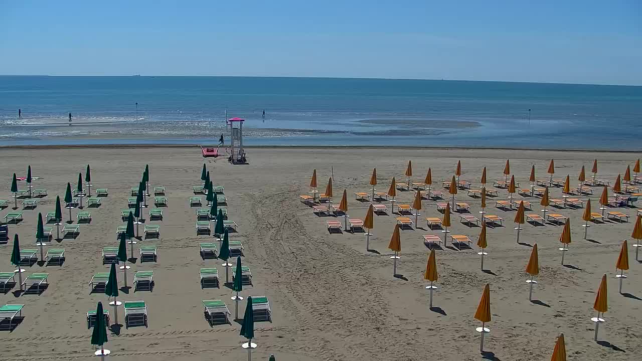 Webcam Live Grado: Vista sulla spiaggia e sull’acquapark in tempo reale