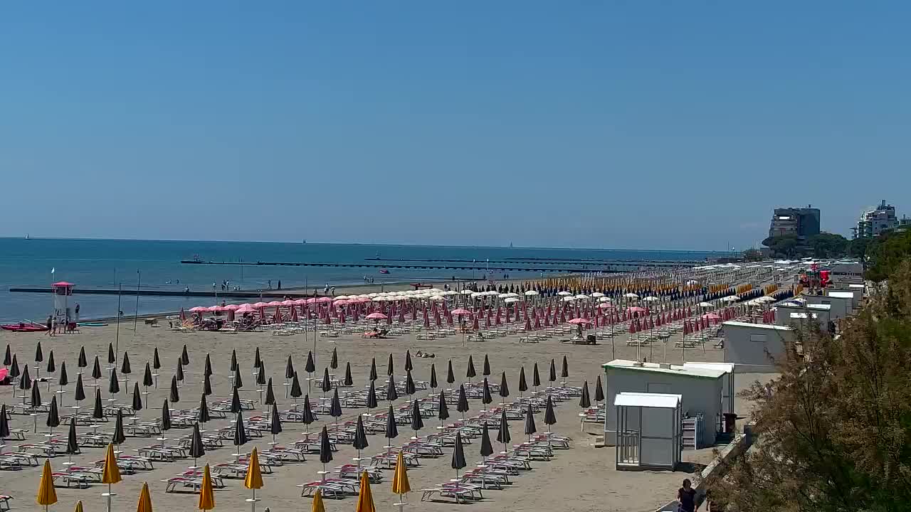 Webcam Live Grado: Vista sulla spiaggia e sull’acquapark in tempo reale