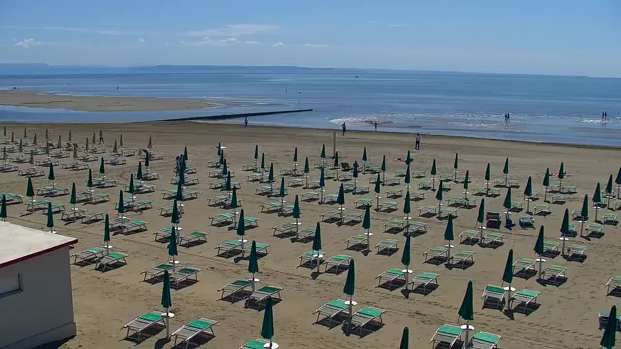 Webcam en direct Grado : Vues sur la plage et l’aquapark en temps réel
