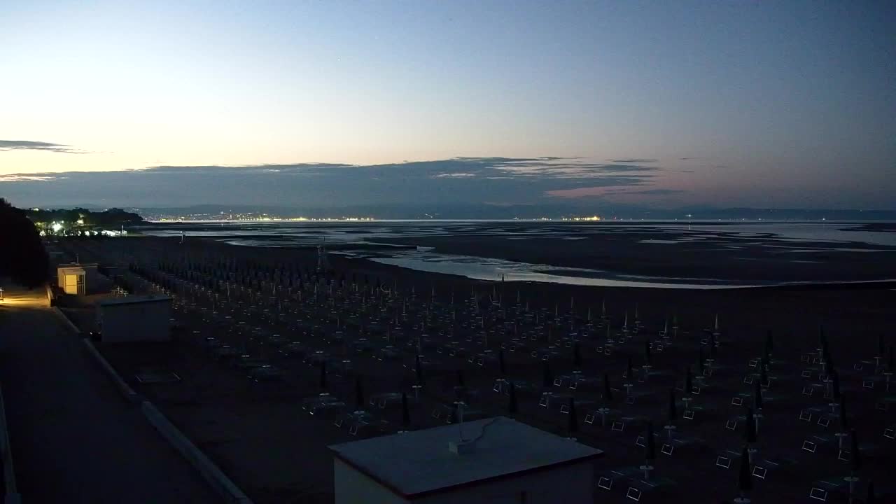 Webcam Live Grado: Vista sulla spiaggia e sull’acquapark in tempo reale