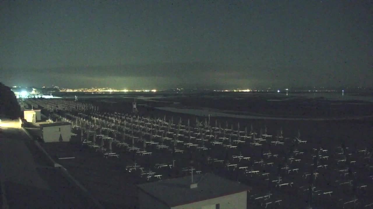 Webcam en direct Grado : Vues sur la plage et l’aquapark en temps réel