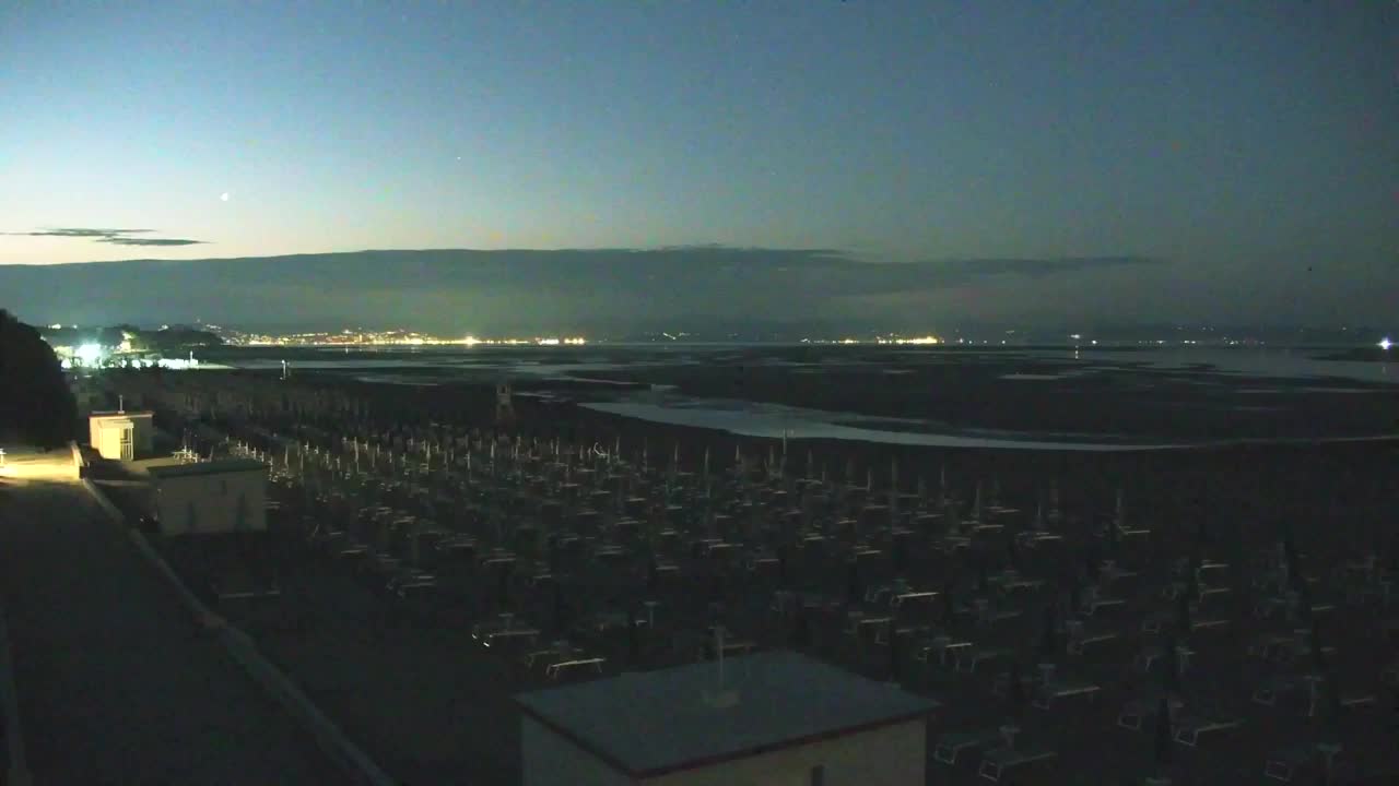 Webcam Live Grado: Vista sulla spiaggia e sull’acquapark in tempo reale