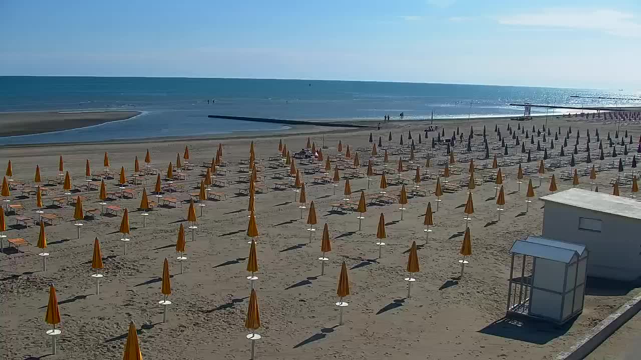 Webcam en direct Grado : Vues sur la plage et l’aquapark en temps réel