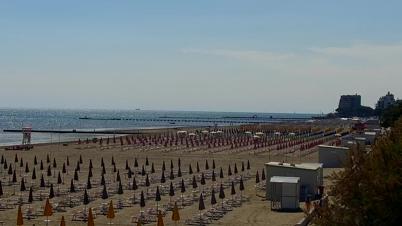 Grado Beach and Aquapark Views in Real Time