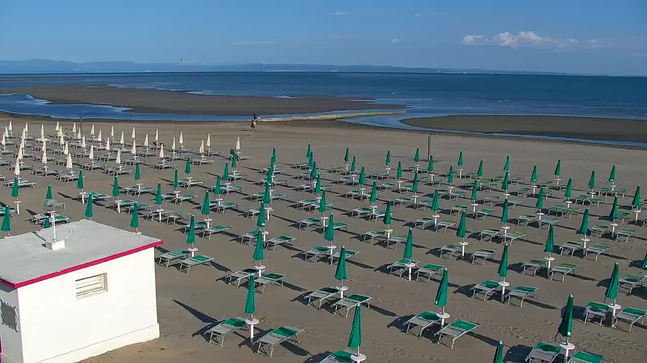 Webcam Live Grado: Vista sulla spiaggia e sull’acquapark in tempo reale