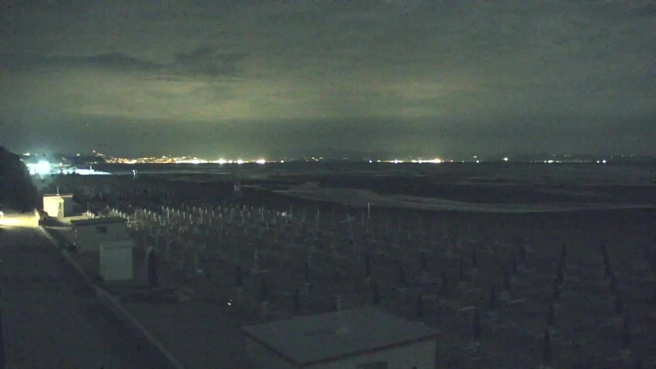 Webcam Live Grado: Vista sulla spiaggia e sull’acquapark in tempo reale