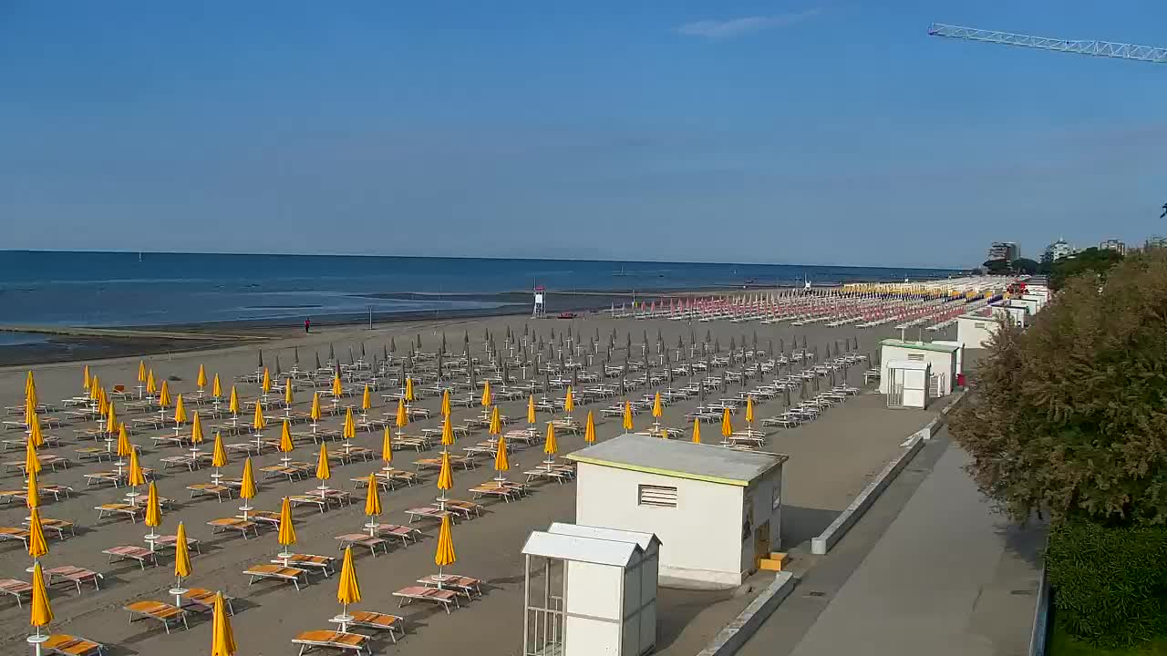 Webcam en direct Grado : Vues sur la plage et l’aquapark en temps réel