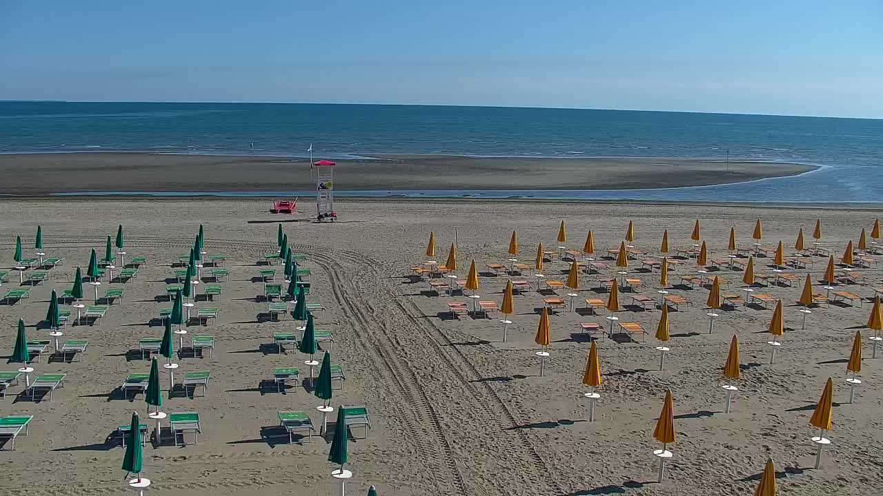 Webcam Live Grado: Vista sulla spiaggia e sull’acquapark in tempo reale
