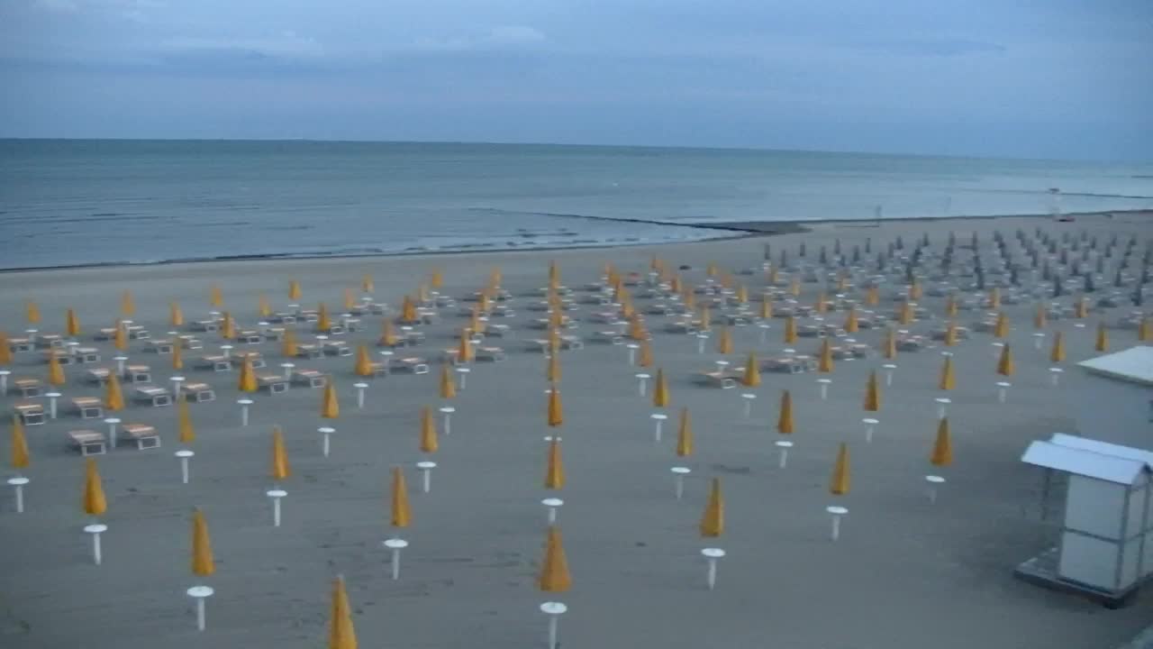 Webcam Live Grado: Vista sulla spiaggia e sull’acquapark in tempo reale
