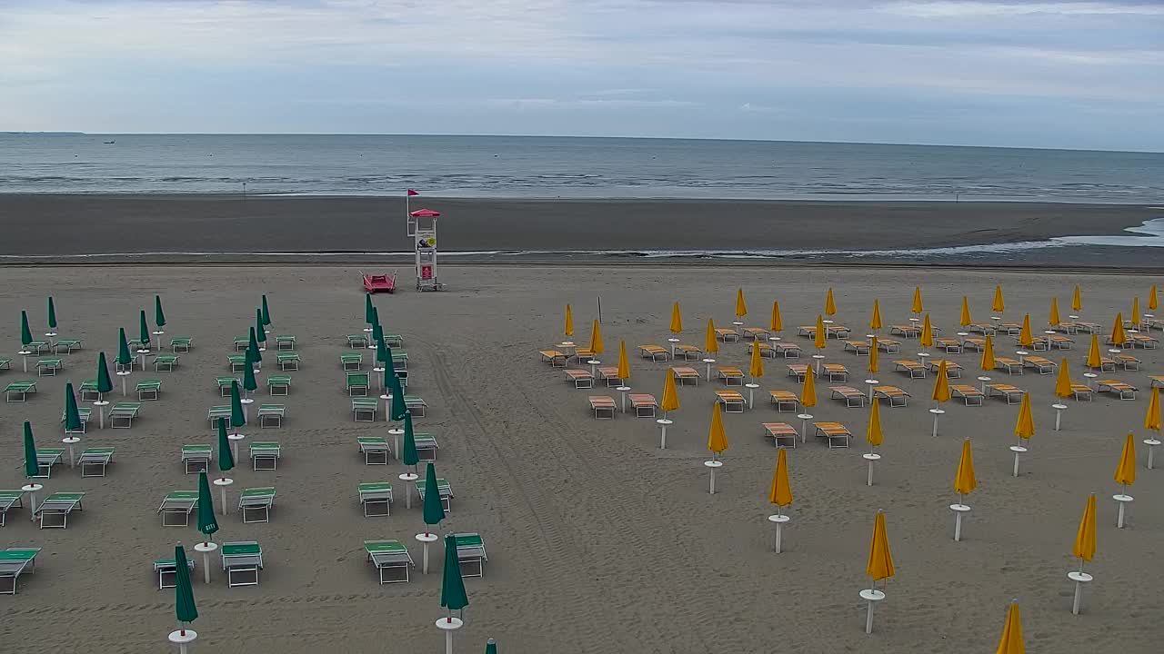 Webcam en direct Grado : Vues sur la plage et l’aquapark en temps réel