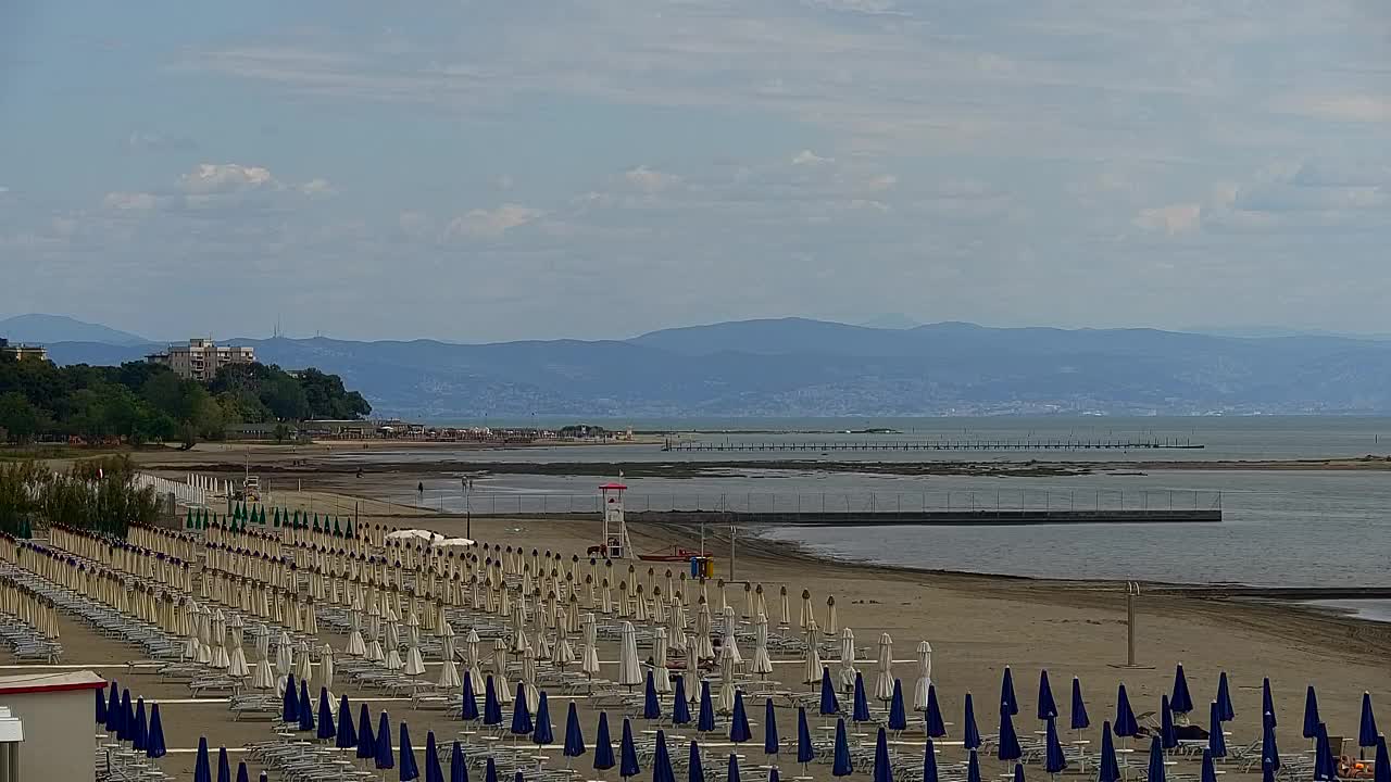 Webcam en direct Grado : Vues sur la plage et l’aquapark en temps réel