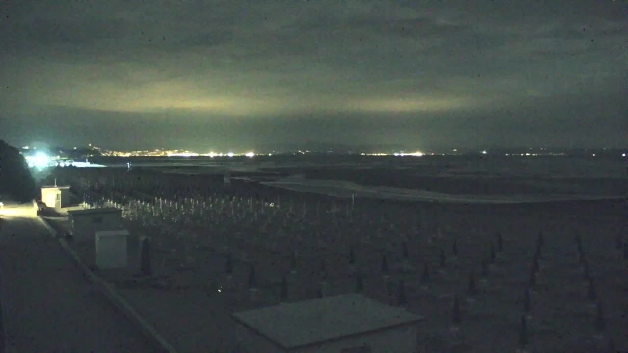 Webcam Live Grado: Vista sulla spiaggia e sull’acquapark in tempo reale