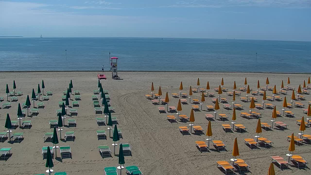 Webcam Live Grado: Vista sulla spiaggia e sull’acquapark in tempo reale