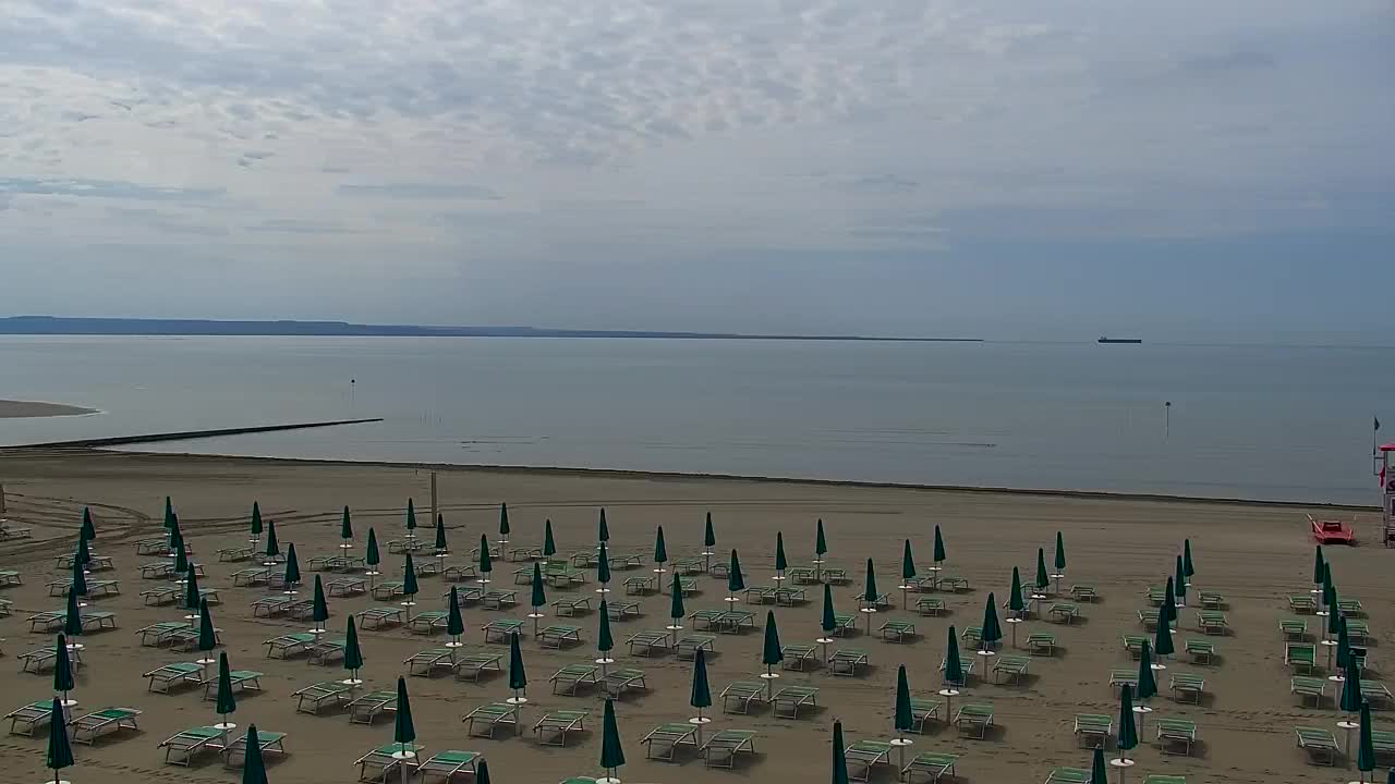 Webcam Live Grado: Vista sulla spiaggia e sull’acquapark in tempo reale