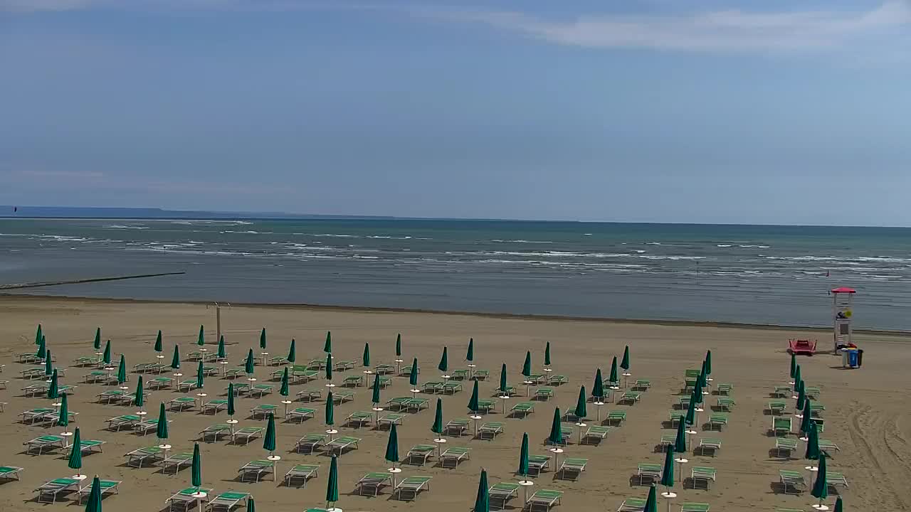 Webcam Live Grado: Vista sulla spiaggia e sull’acquapark in tempo reale