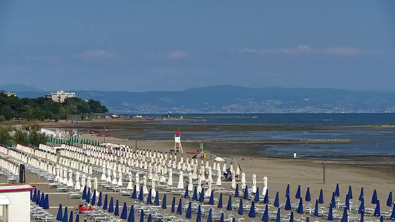 Webcam en direct Grado : Vues sur la plage et l’aquapark en temps réel