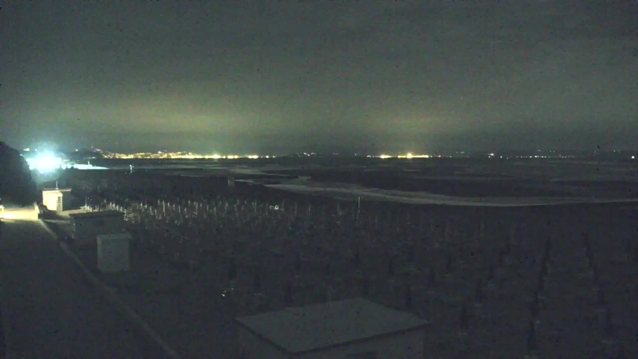 Webcam Live Grado: Vista sulla spiaggia e sull’acquapark in tempo reale