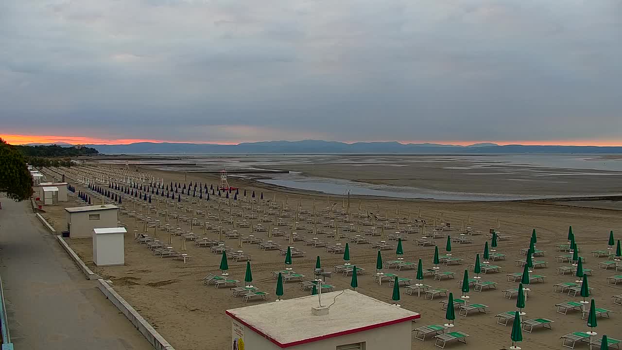 Kamera uživo Grado Plaža i Akvapark Uživo