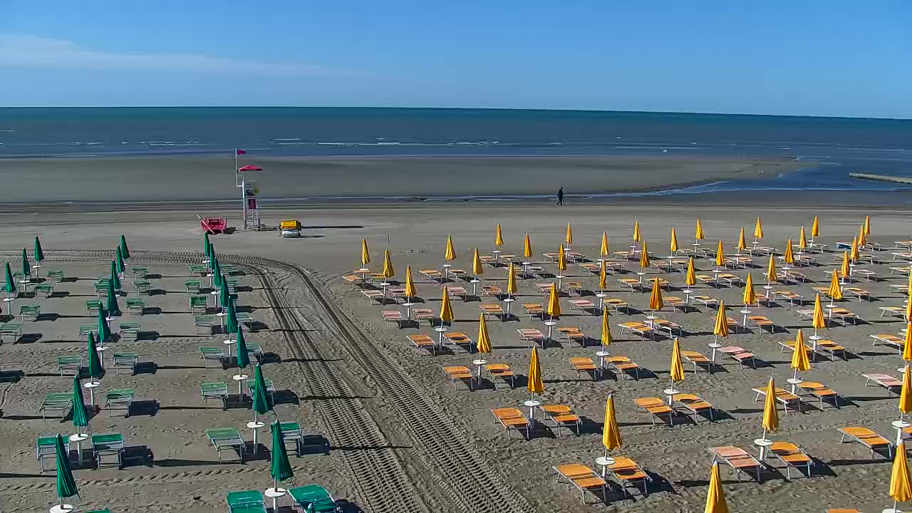 Webcam Live Grado: Vista sulla spiaggia e sull’acquapark in tempo reale