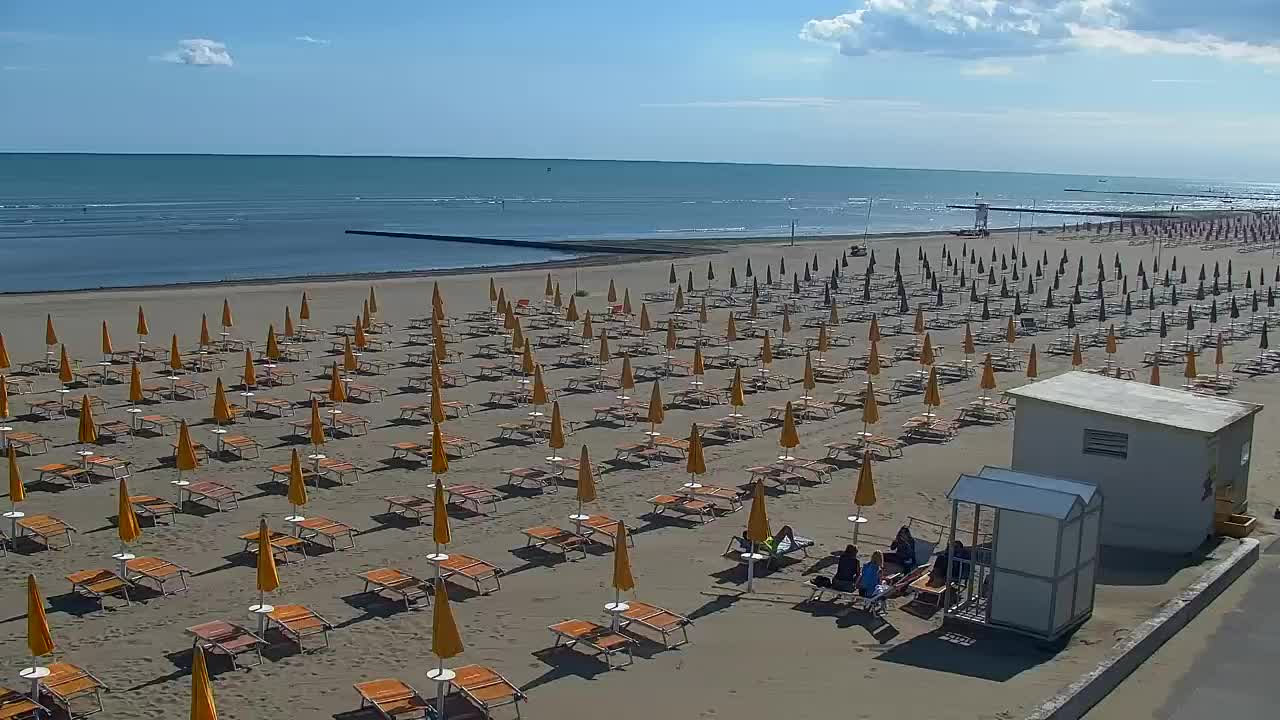 Webcam Live Grado: Vista sulla spiaggia e sull’acquapark in tempo reale