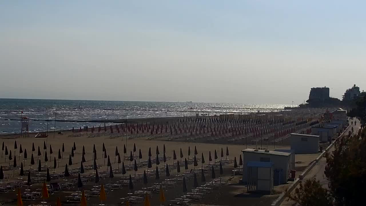 Webcam Live Grado: Vista sulla spiaggia e sull’acquapark in tempo reale