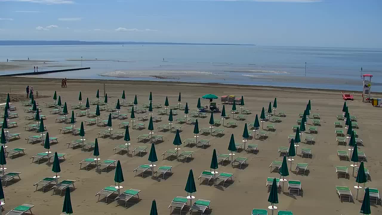 Webcam Live Grado: Vista sulla spiaggia e sull’acquapark in tempo reale