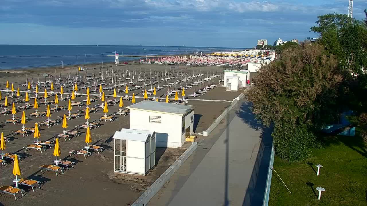 Kamera uživo Grado Plaža i Akvapark Uživo