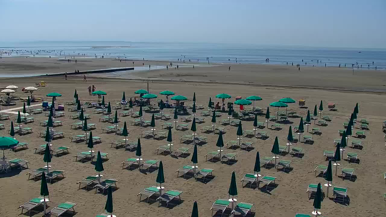 Webcam en direct Grado : Vues sur la plage et l’aquapark en temps réel