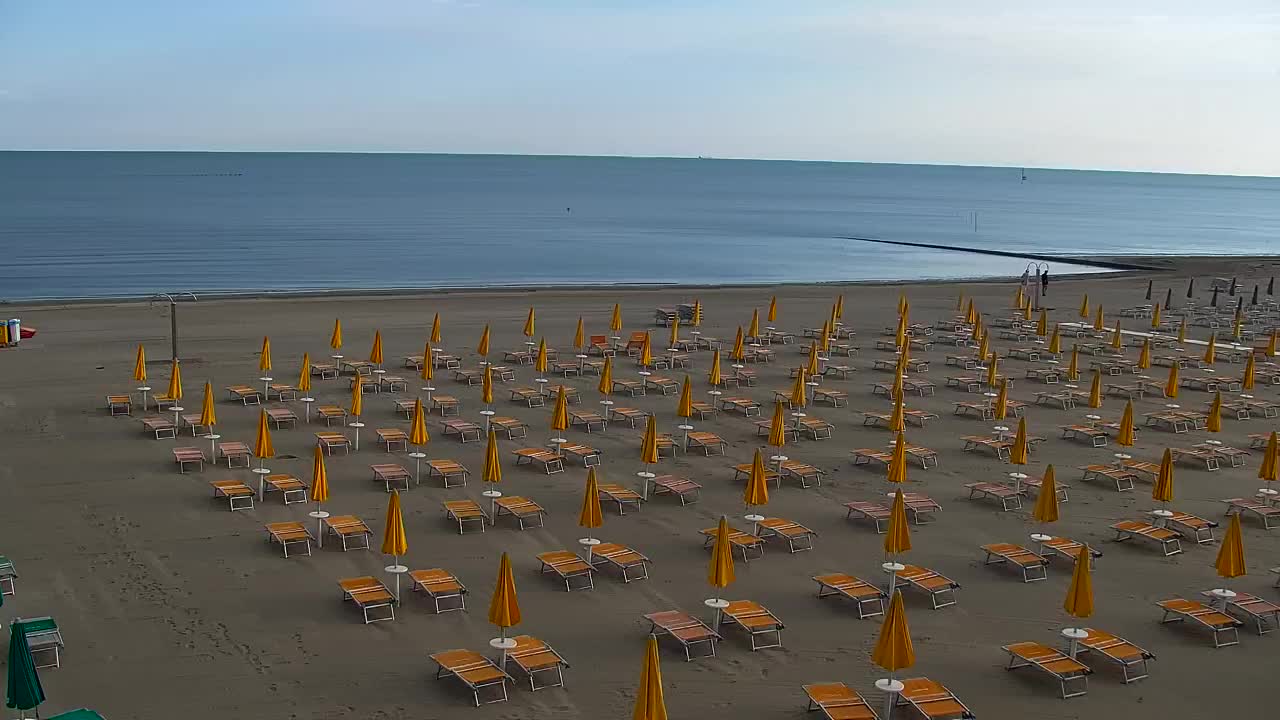 Webcam Live Grado: Vista sulla spiaggia e sull’acquapark in tempo reale